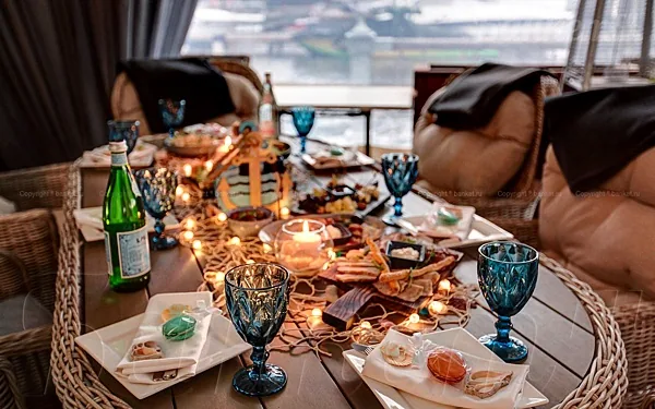 Шатер — Ресторан River Club Moscow, Москва