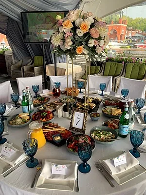 Шатер — Ресторан River Club Moscow, Москва