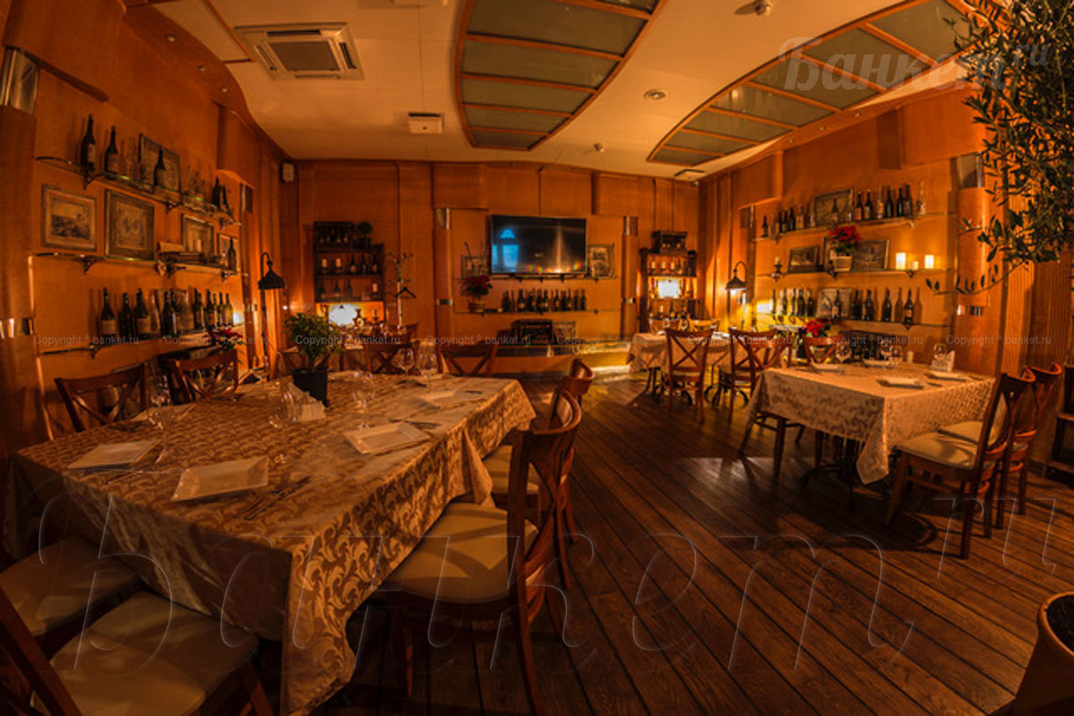 Зал Вино — Ресторан River Club Moscow