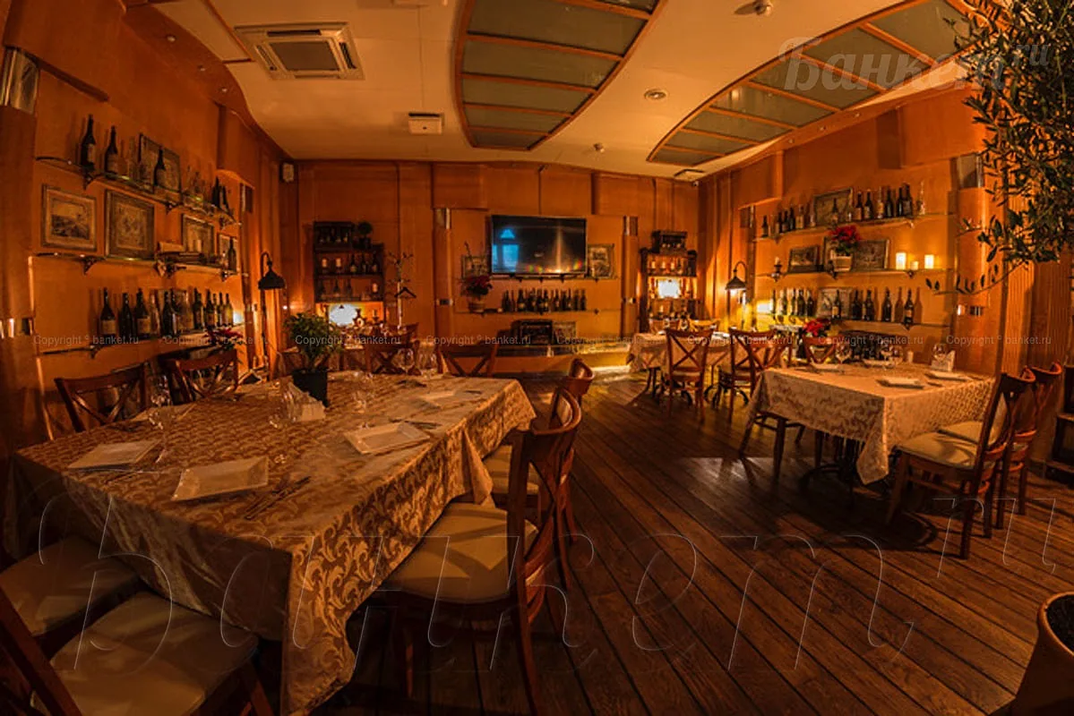 Зал Вино — банкетный зал Ресторан River Club Moscow, фото