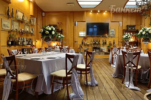 Зал Вино — Ресторан River Club Moscow, Москва