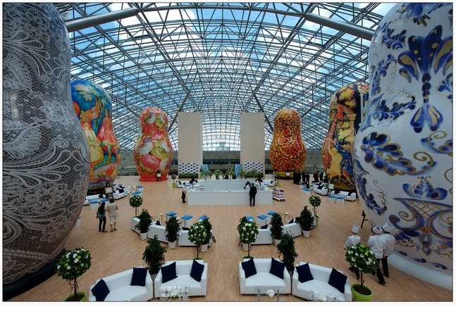 Зал Атриум в Афимолле — Атриум, фото банкетного зала