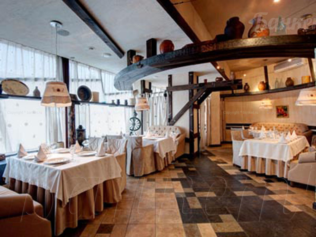 Ресторан ПолзуновЪ — Основной зал, фото банкетного зала
