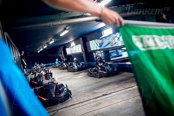 Основной зал — Sky Karting, Москва