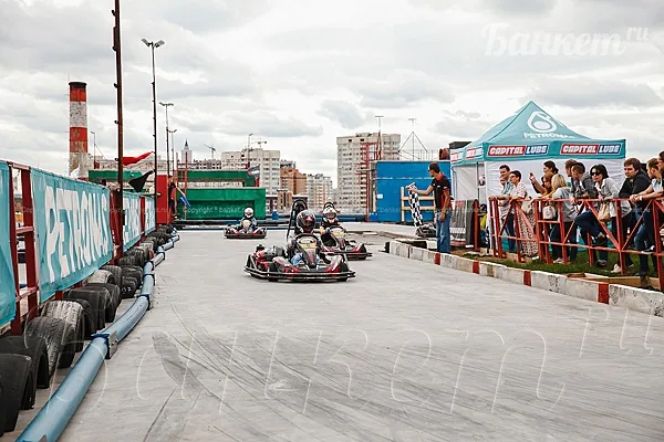 Основной зал — Sky Karting, Москва