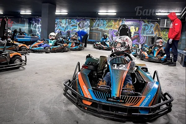 Основной зал — Sky Karting, Москва