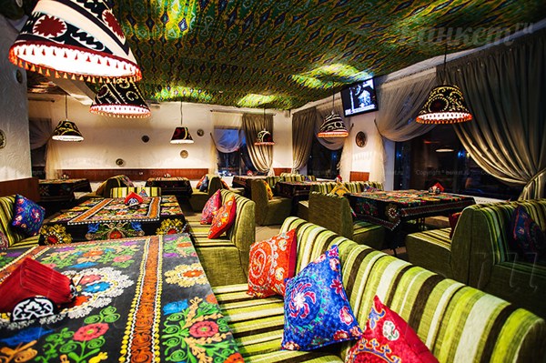 Банкетный зал Лаунж-кафе Бухара