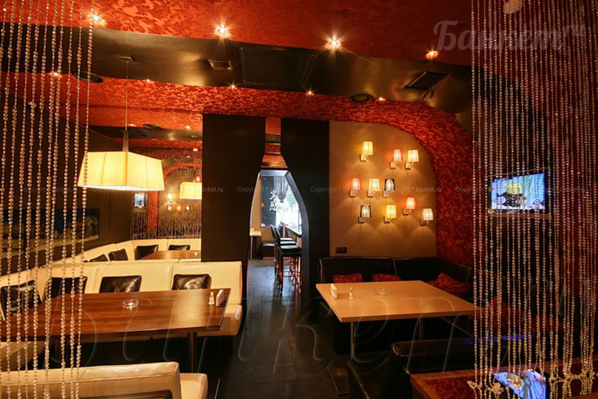 Ресторан Pro-Sushi — Основной зал, фото банкетного зала