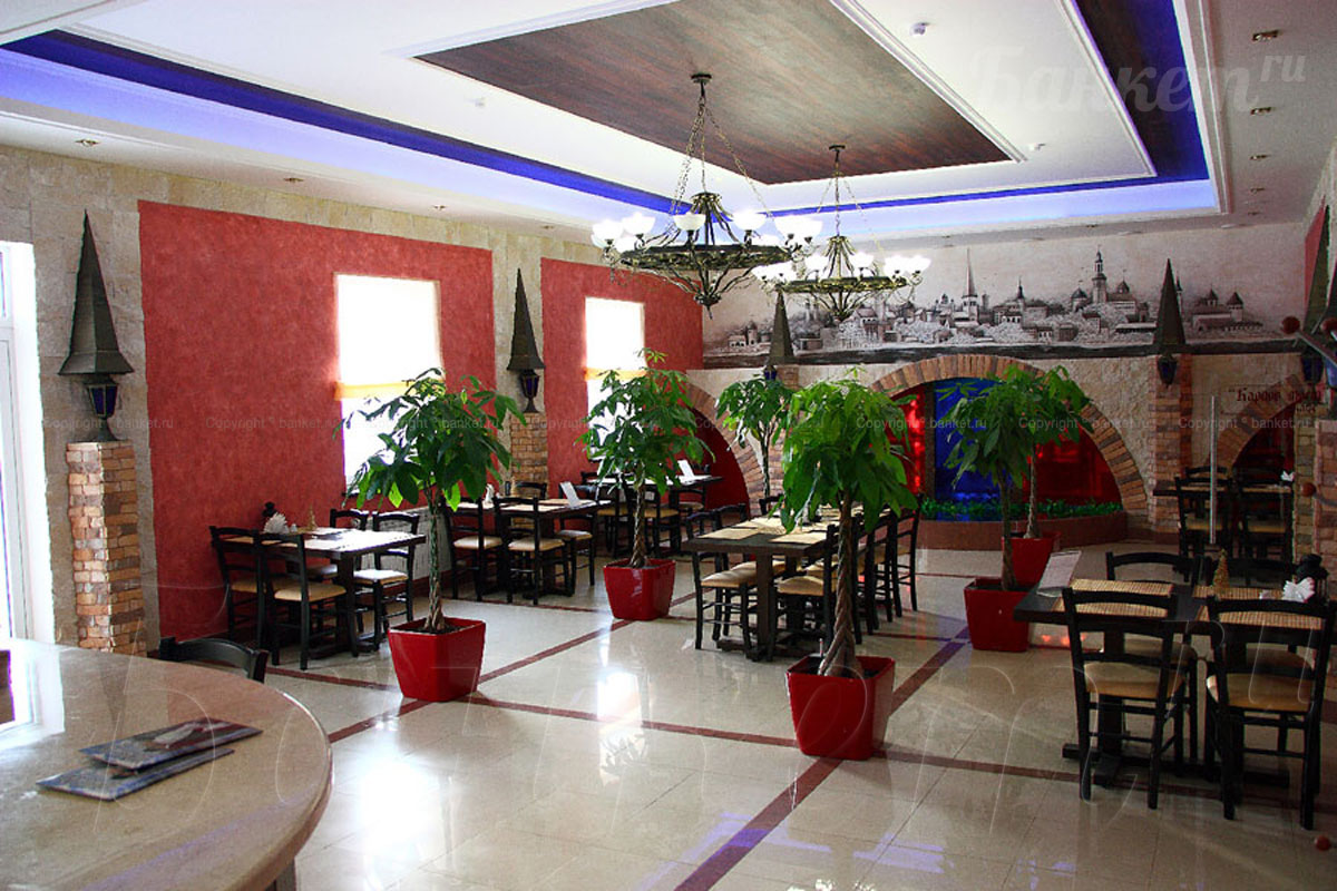 Основной зал — Кафе Карлов мост