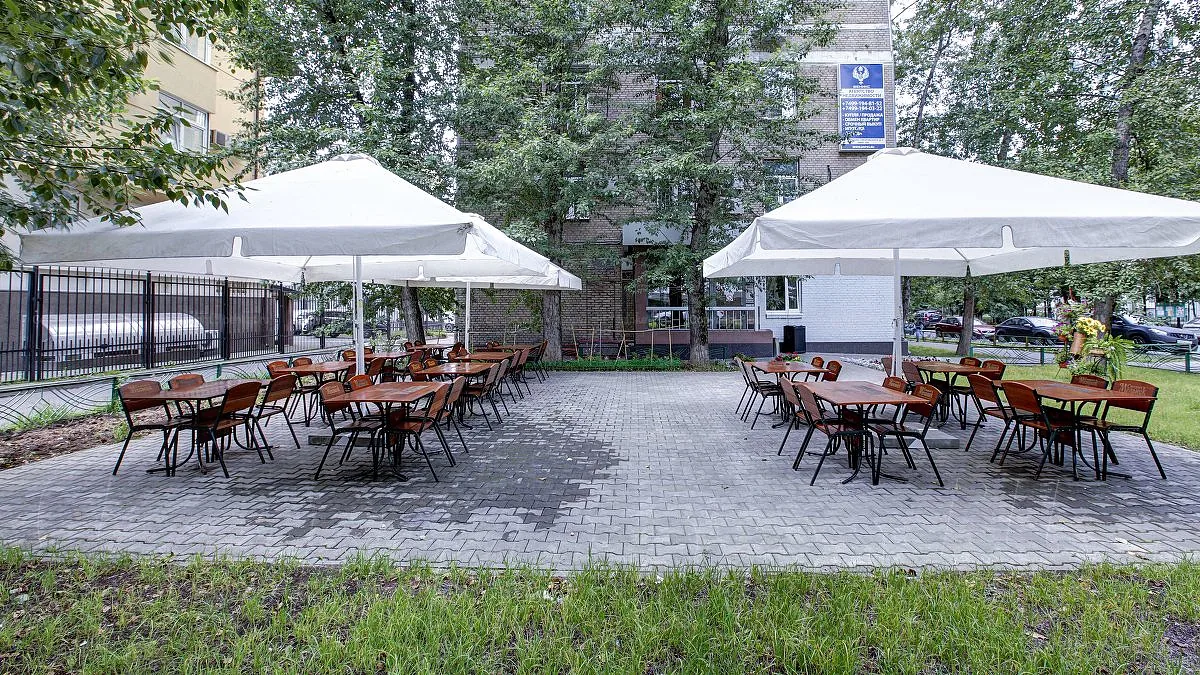 Летняя веранда — банкетный зал Счастье Вкуса, фото