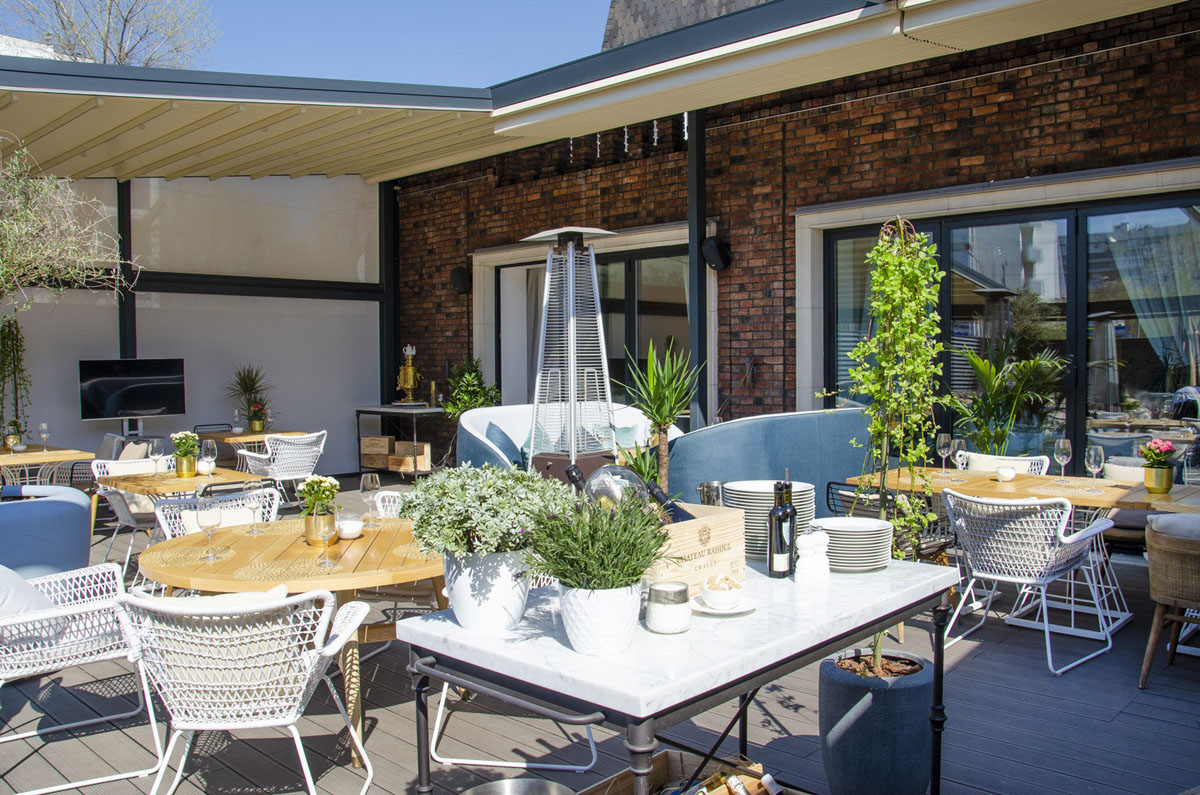 Летняя веранда — Ресторан Oxus