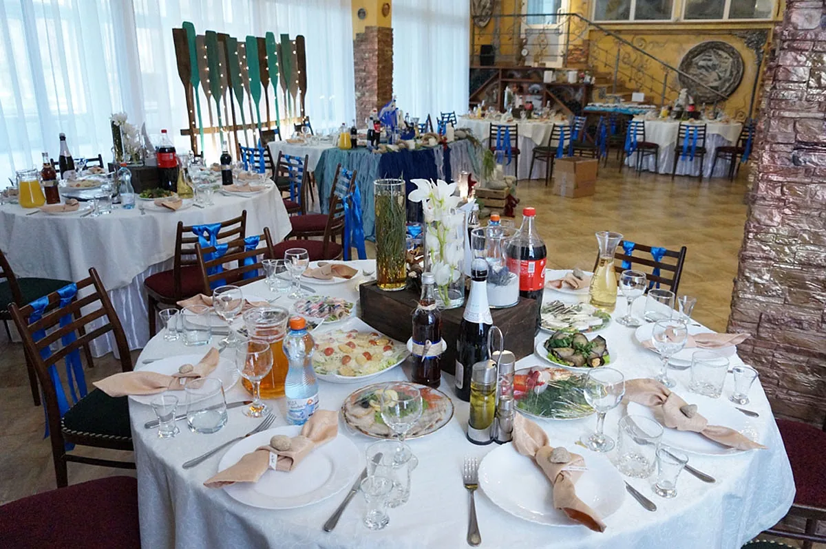 Загородный клуб Dolce — Банкетный зал, фото банкетного зала