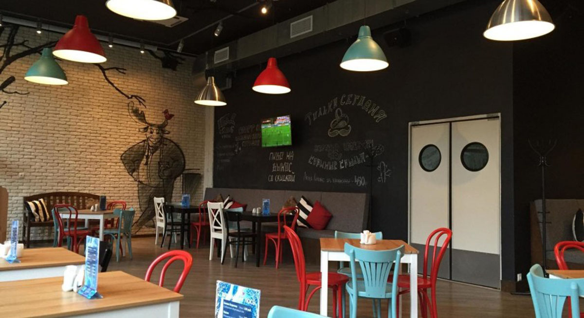 Банкетный зал — Гастробар Вежливый лось