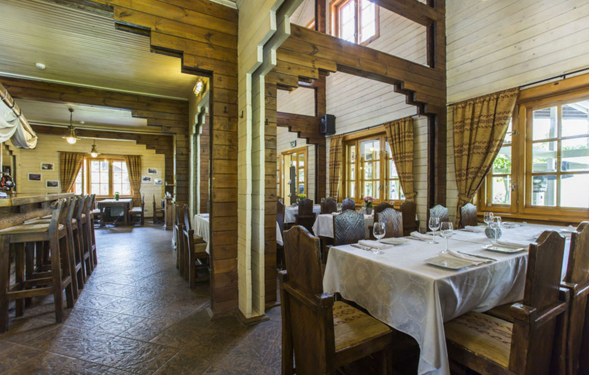 Зал на 60 человек — Ресторан Яхт-клуба Буревестник