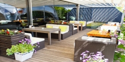 Летняя веранда — интерьер зала