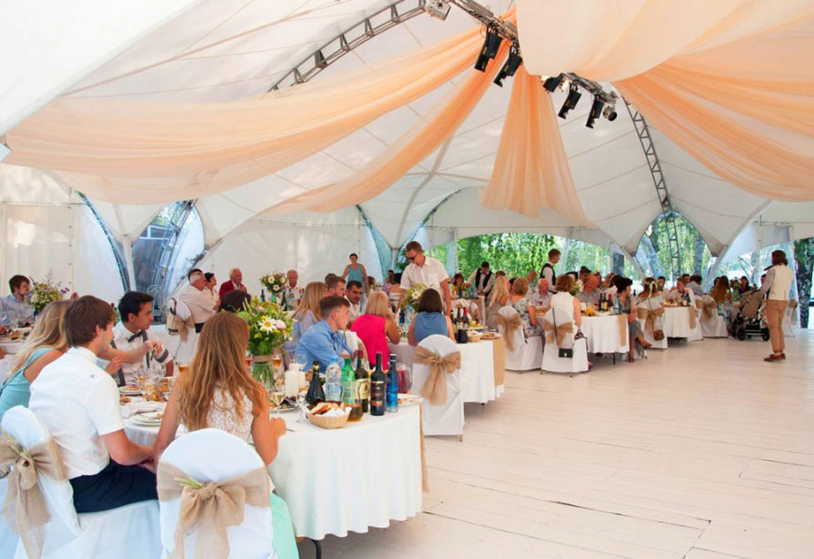 Pelican Yacht Club — Летний шатер, фото банкетного зала