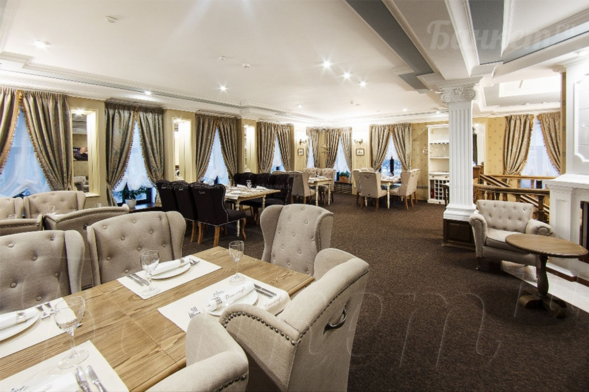 Ресторан Потаскуй — Основной зал, фото банкетного зала