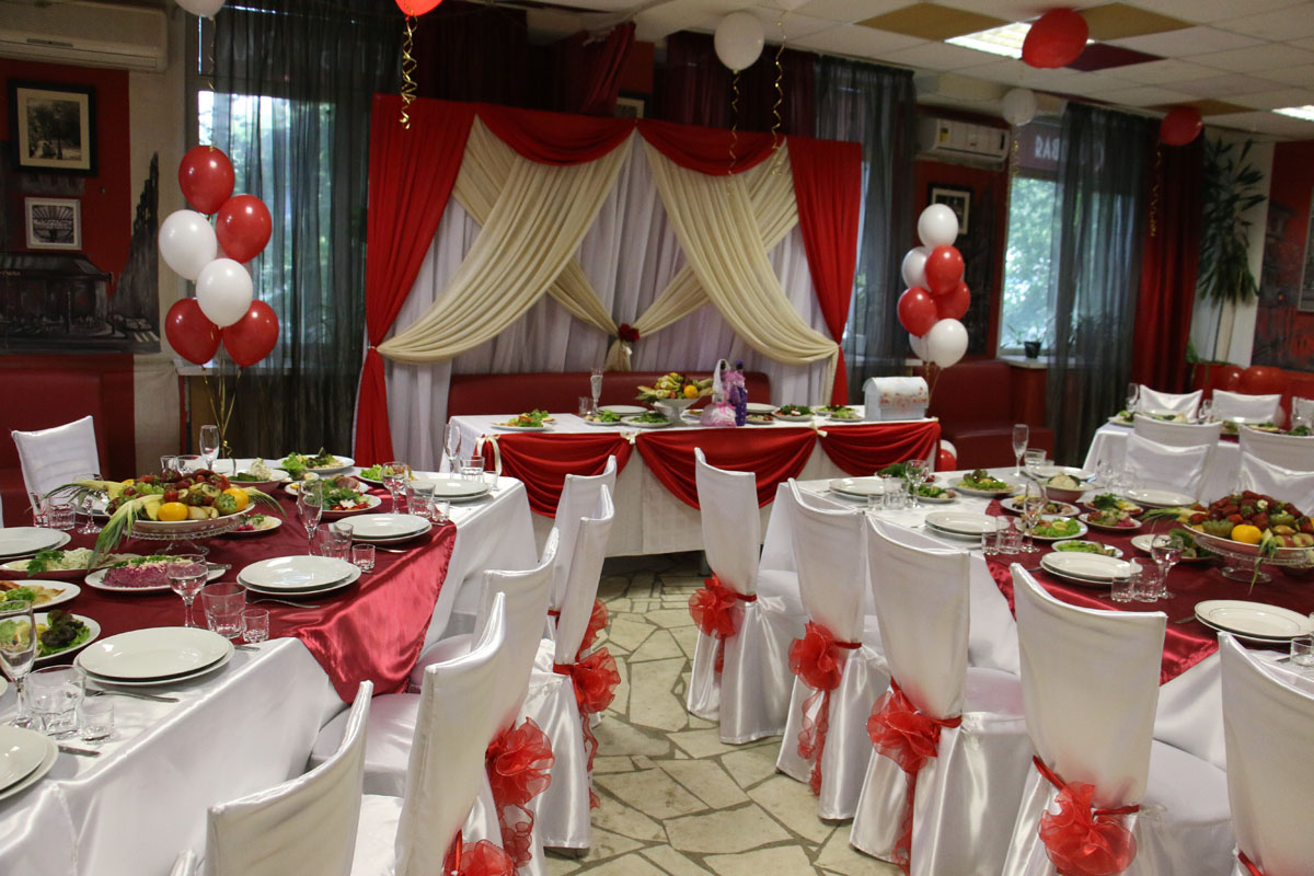 Кафе Город — Основной зал, фото банкетного зала