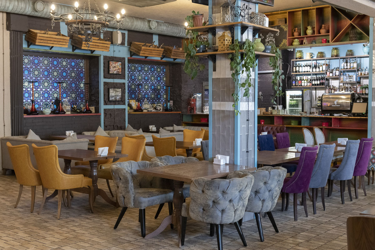 Ресторан Чайхана Дюшес — Лофт, фото банкетного зала