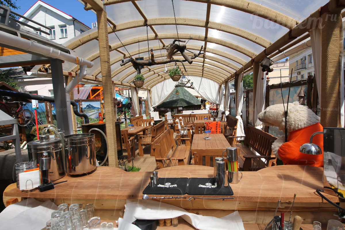 Открытая веранда  — Ресторан Экспедиция