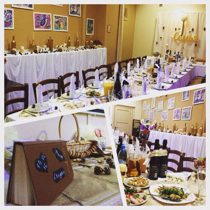 Основной зал — Арт-кафе Carpe-Diem