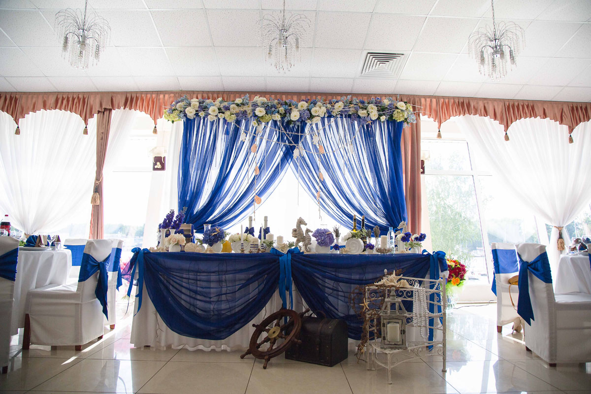 Яхт-клуб Don David — Банкетный зал, фото банкетного зала