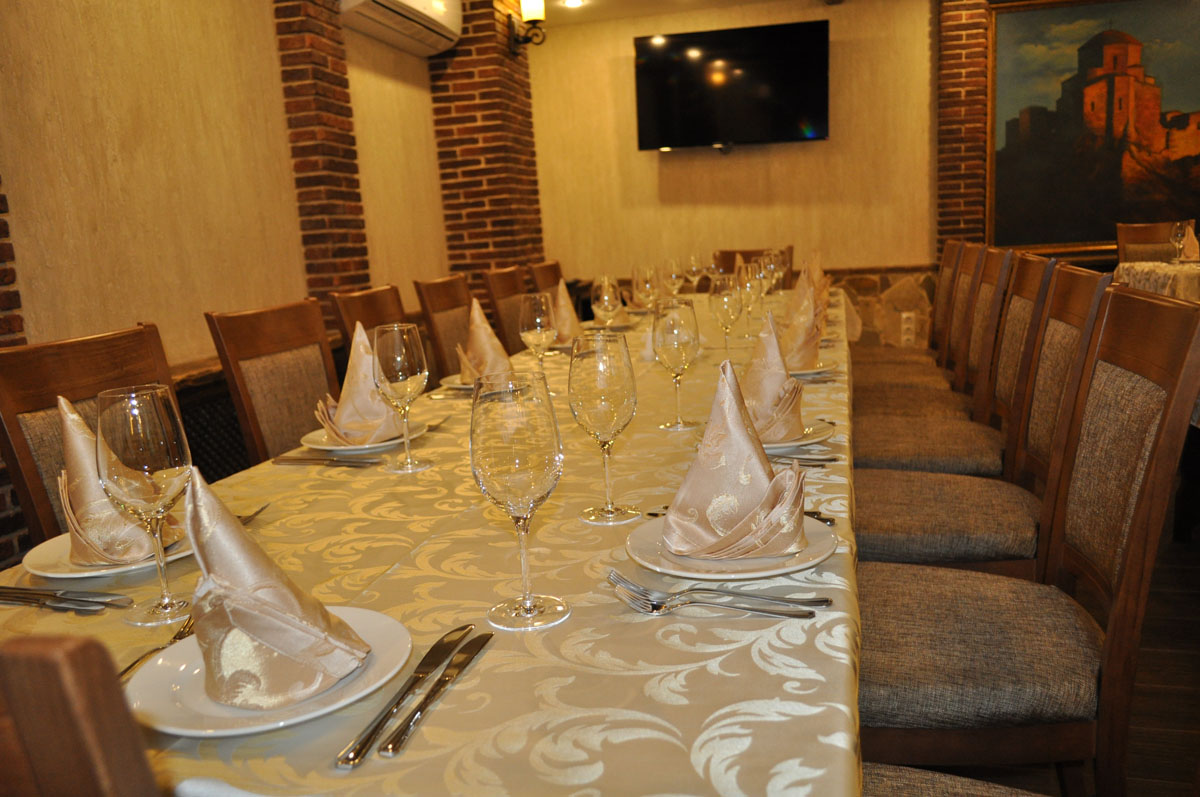 Банкетный зал — Ресторан Тифлис