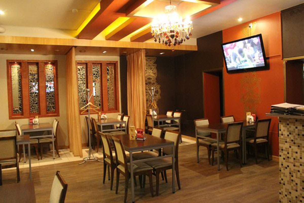 Bar Bronze — Основной зал, фото банкетного зала