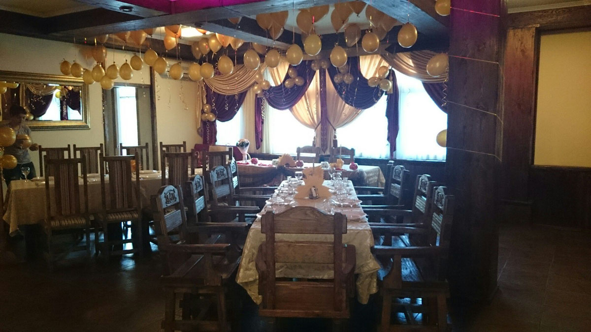 У Вани — Основной зал, фото банкетного зала