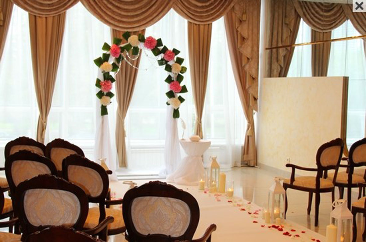 Космос — Зеркальный, фото банкетного зала