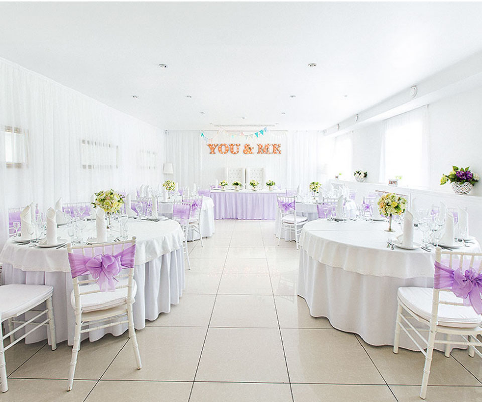 Ресторан Ice Cream — Банкетный зал Ice Cream, фото банкетного зала