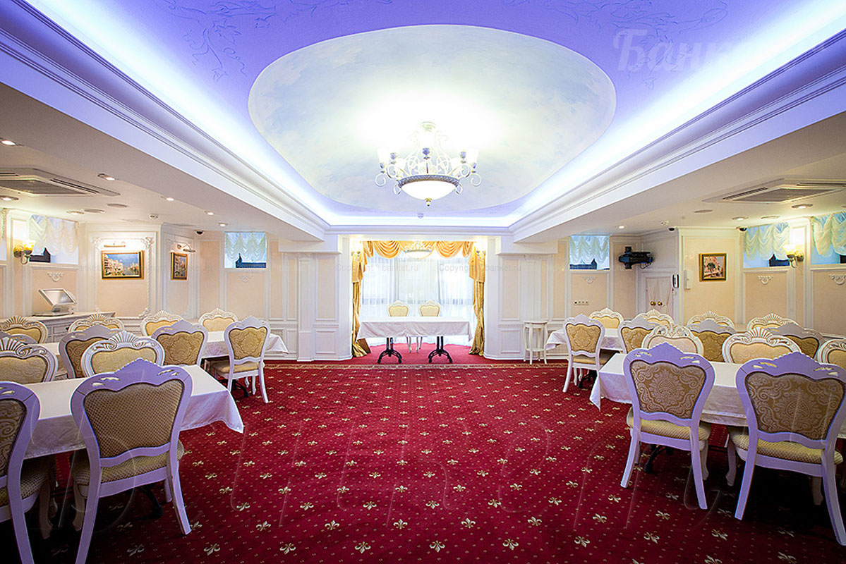 Ресторанный комплекс Нардин — Банкетный Зал Римский, фото банкетного зала