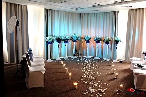 Зал Бирюза — Банкетный зал Novotel Yekaterinburg Centre, Екатеринбург