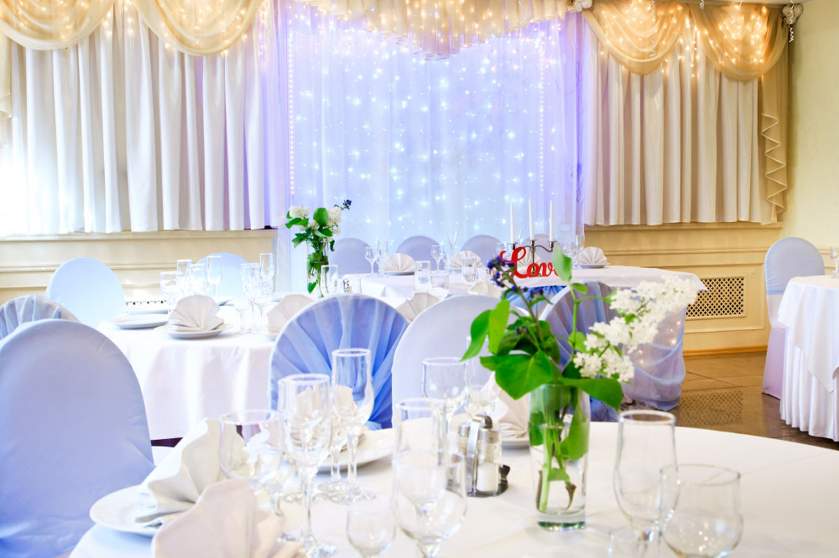 Банкетный зал Корсаков — Основной зал, фото банкетного зала