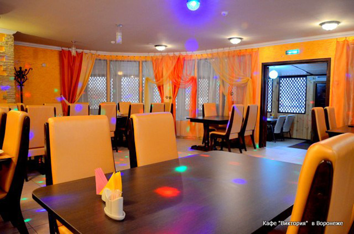 Основной зал — Кафе Виктория