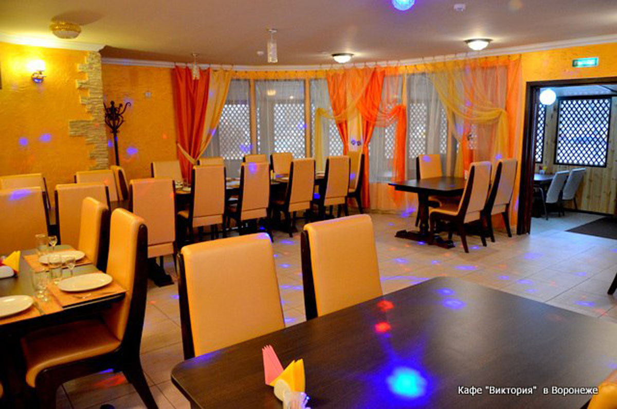 Основной зал — Кафе Виктория