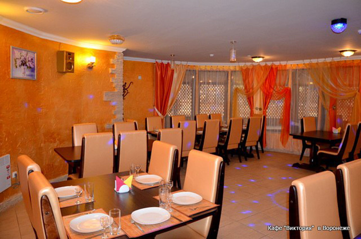 Основной зал — Кафе Виктория
