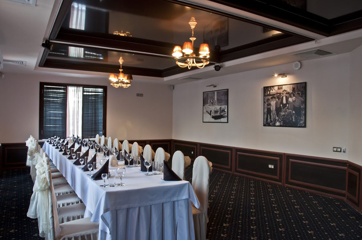 Просторы — Зал "Стильный", фото банкетного зала