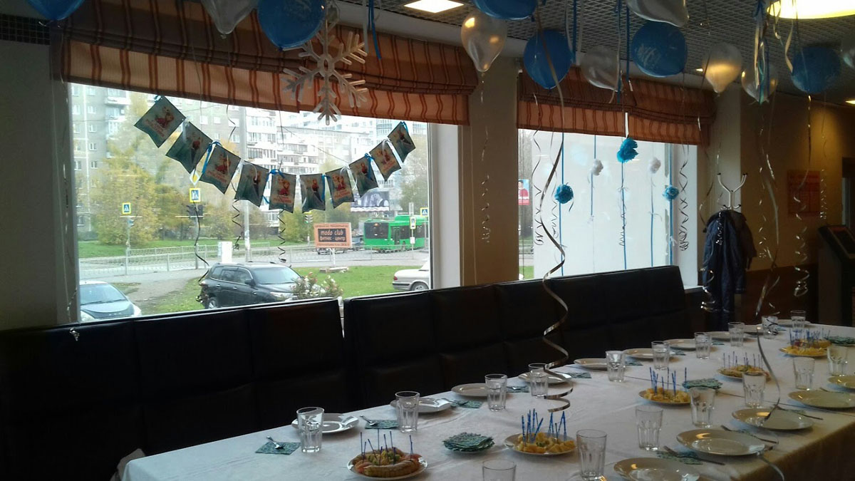 Пышка — Основной зал, фото банкетного зала