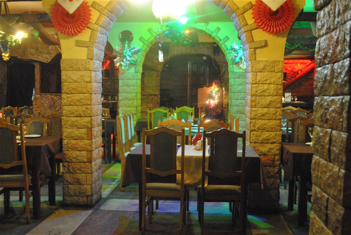 Кафе Аль-Шам — Основной зал, фото банкетного зала