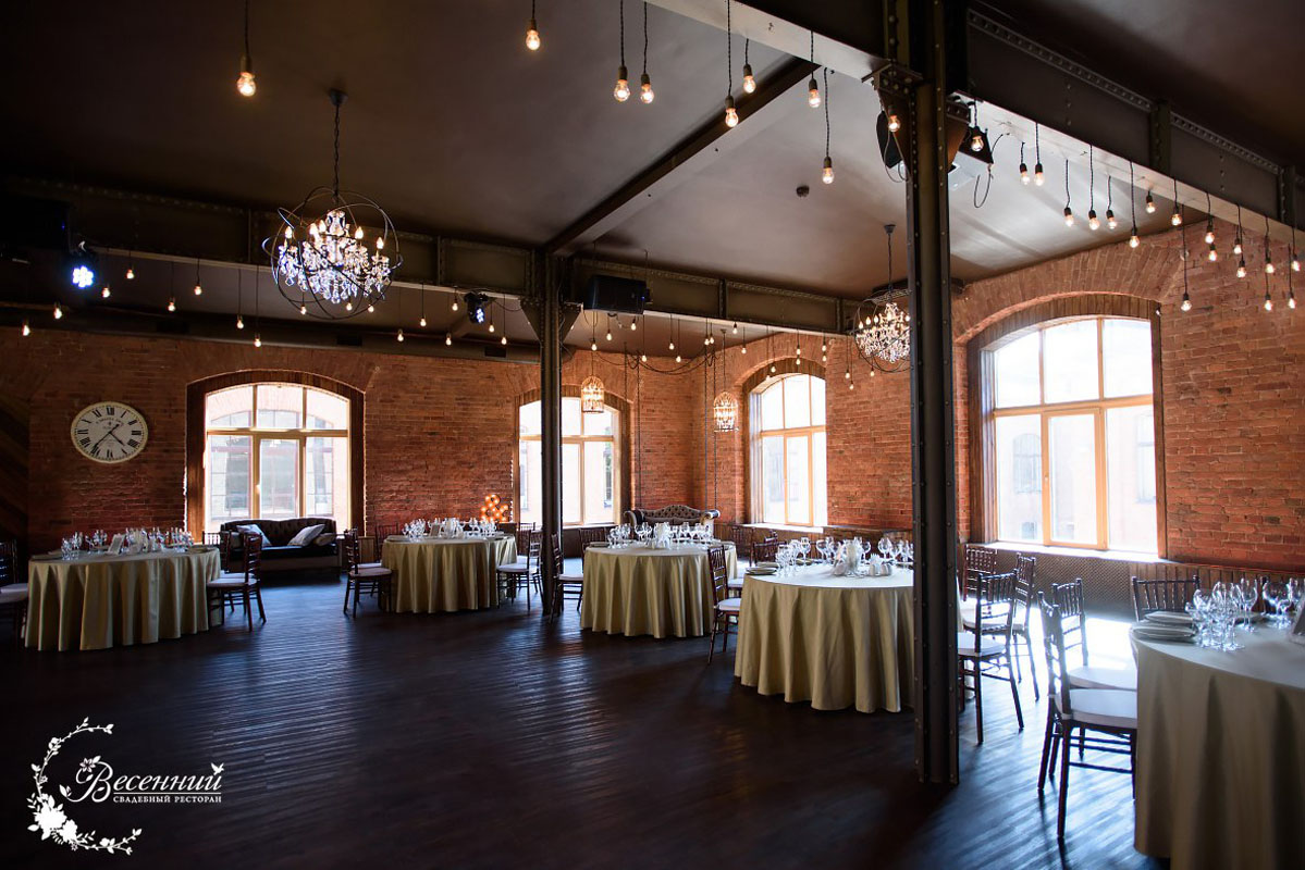 Лофт — Весенний Свадебный Ресторан Лофт