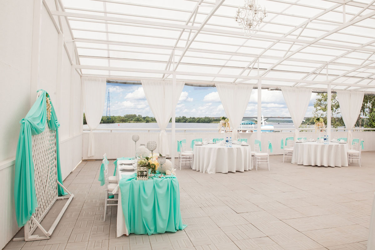 Атмосферная веранда для свадеб — Барбекю парк / Яхт-клуб / Ресторан Don David