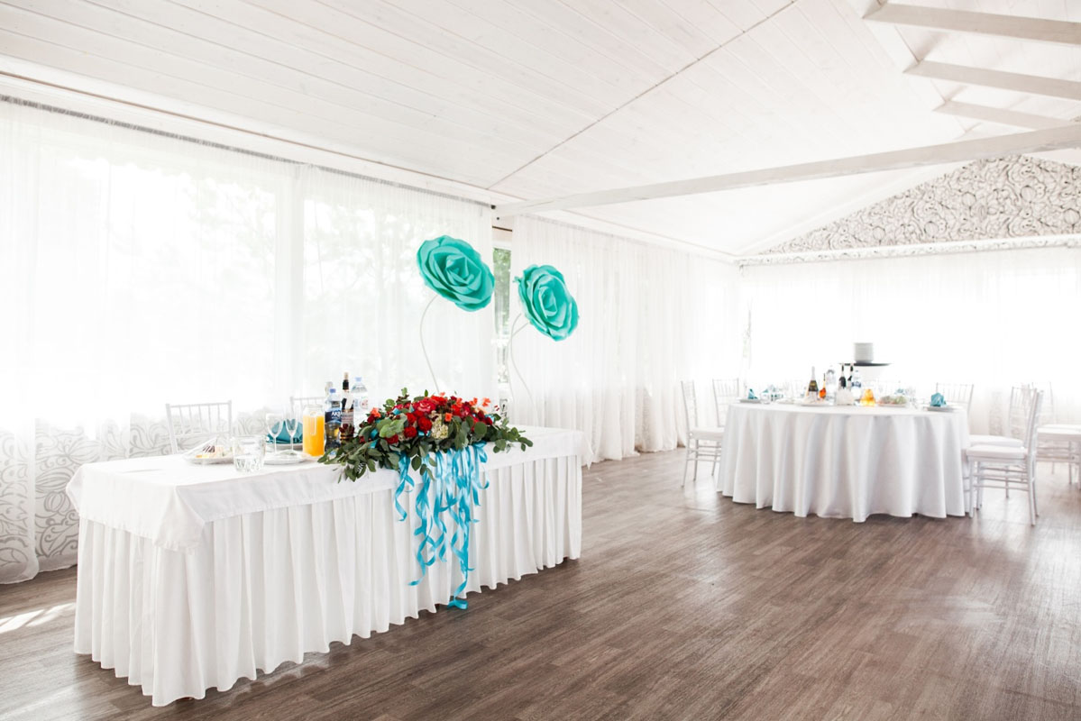 Барбекю парк / Яхт-клуб / Ресторан Don David — Панорамный Ресторан Don David, фото банкетного зала