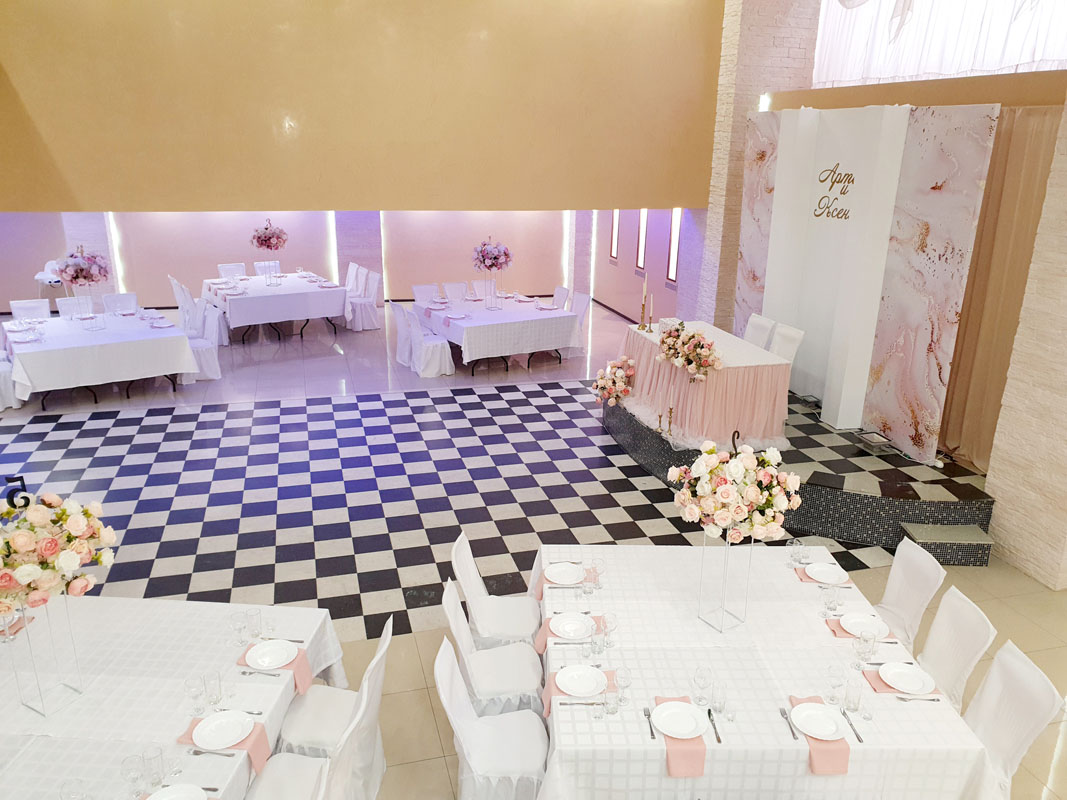 Банкетный зал Шахматный — банкетный зал Кафе Яшма, фото