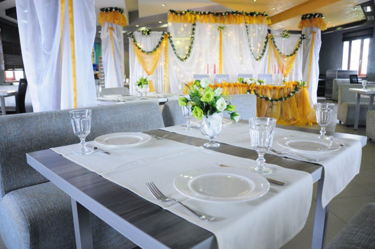 Танцевальный ресторан Каледония — Большой банкетный зал, фото банкетного зала