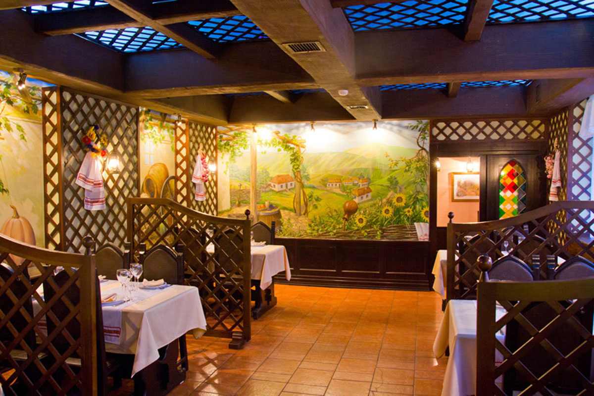 Малый зал — Кафе-ресторан Сытна Хата