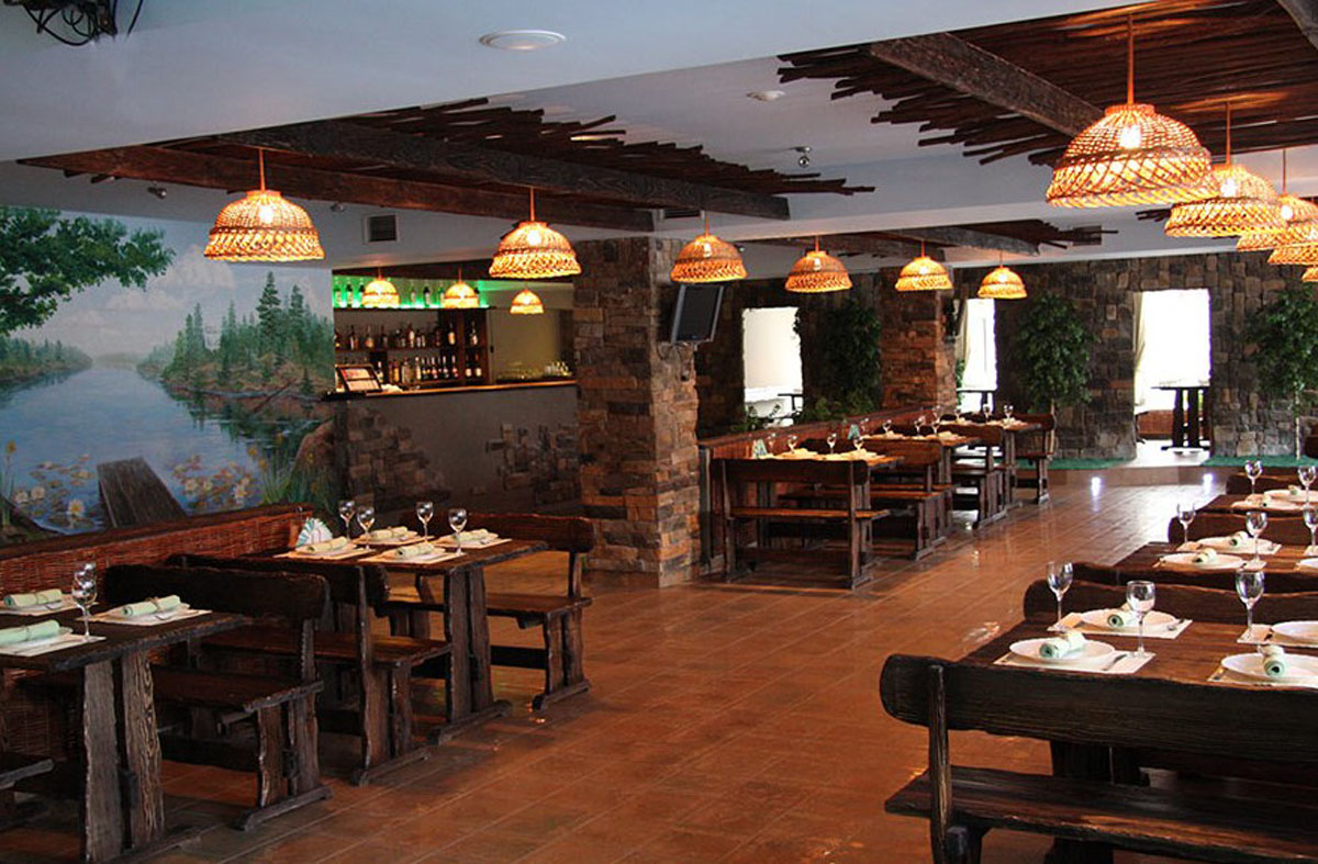 Русский лес — Основной зал, фото банкетного зала