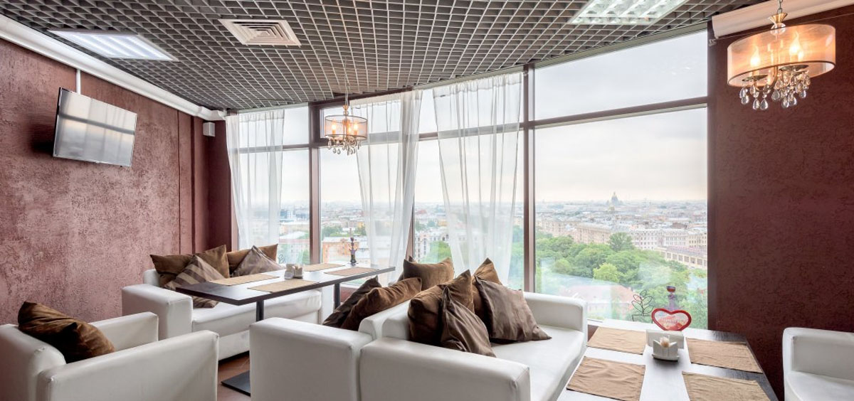 Зал ресторана — банкетный зал Ресторан Я люблю - La panorama, фото