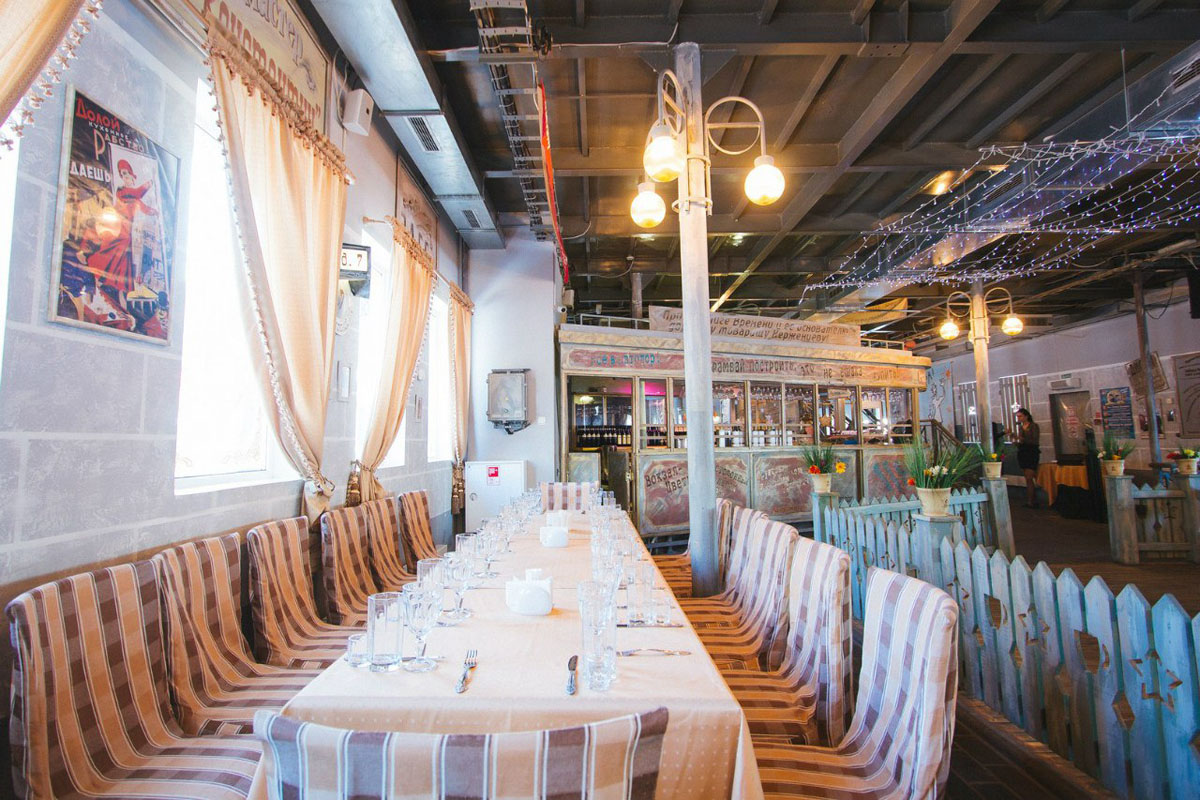 Средний банкетный зал — Ресторан на воде Скрябин