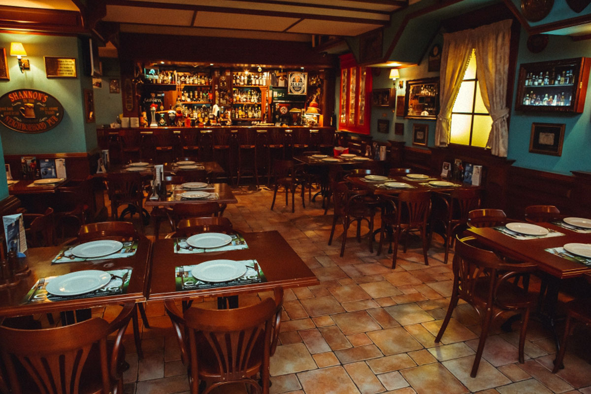 Основной зал — Ирландский паб Shannon